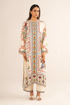 2 Pc Embroidered Arabic Lawn Suit