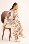 2 Pc Embroidered Arabic Lawn Suit
