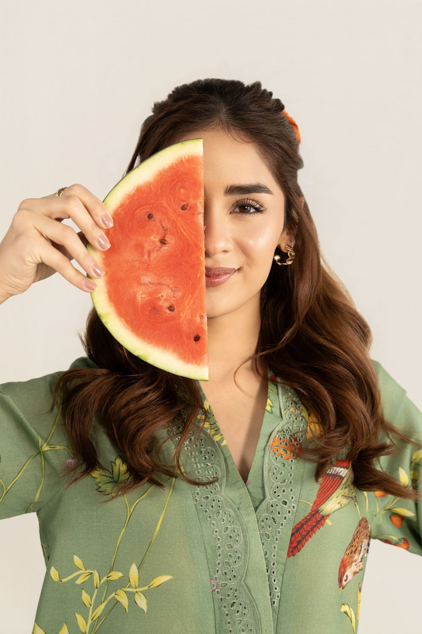 2 Pc Embroidered Lawn Suit