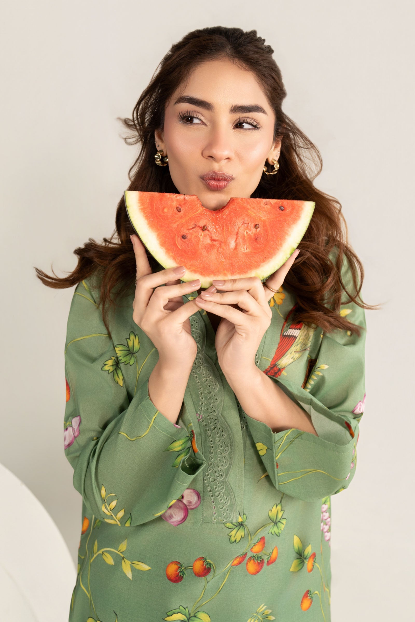2 Pc Embroidered Lawn Suit