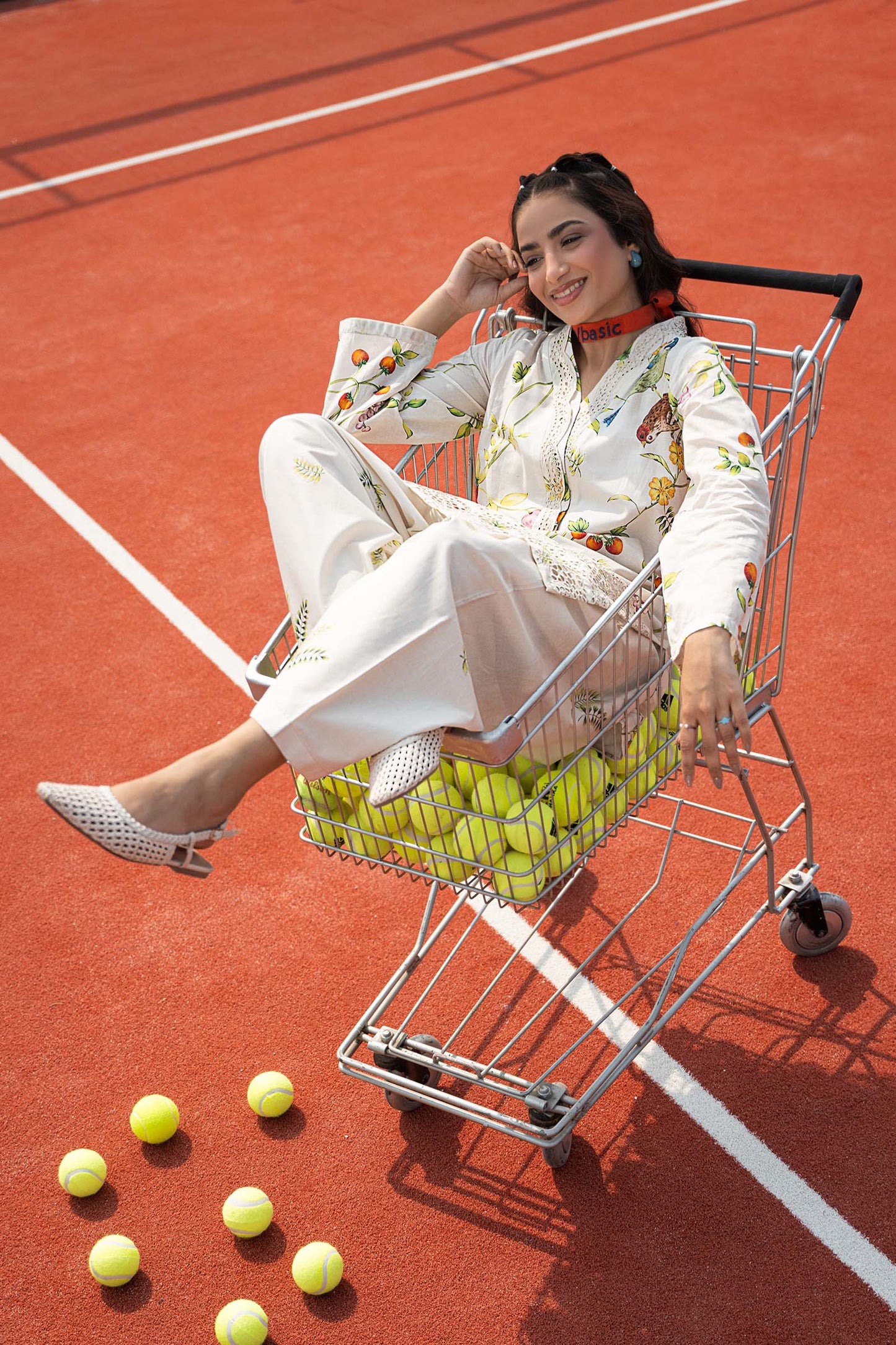 2 Pc Embroidered Lawn Suit