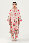 2 Pc Embroidered Cambric Suit
