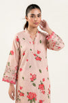 2 Pc Embroidered Cambric Suit