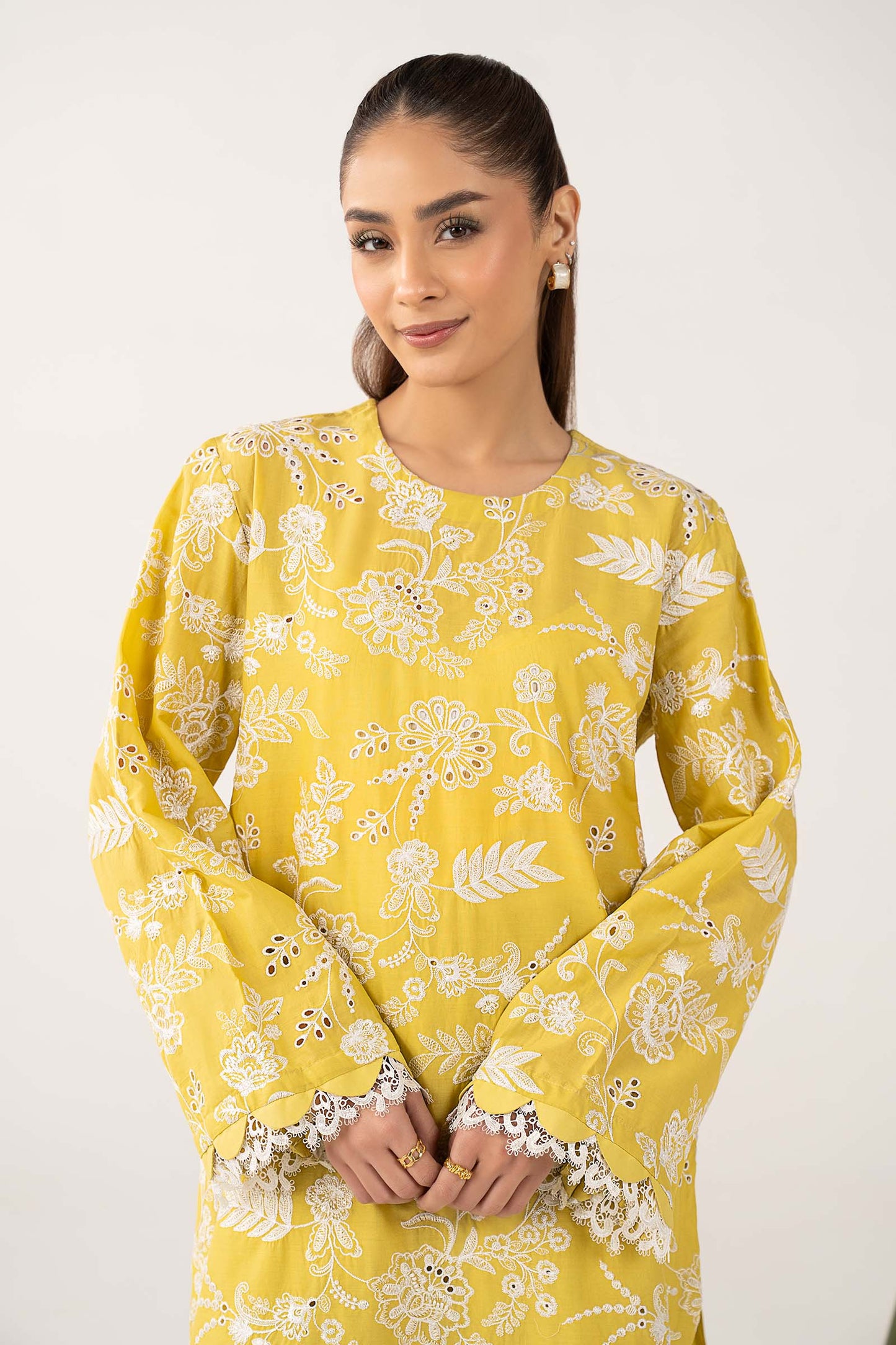 2 Pc Embroidered Lawn Suit