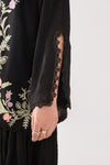 2 Pc Embroidered Brochia Suit