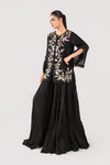 2 Pc Embroidered Brochia Suit