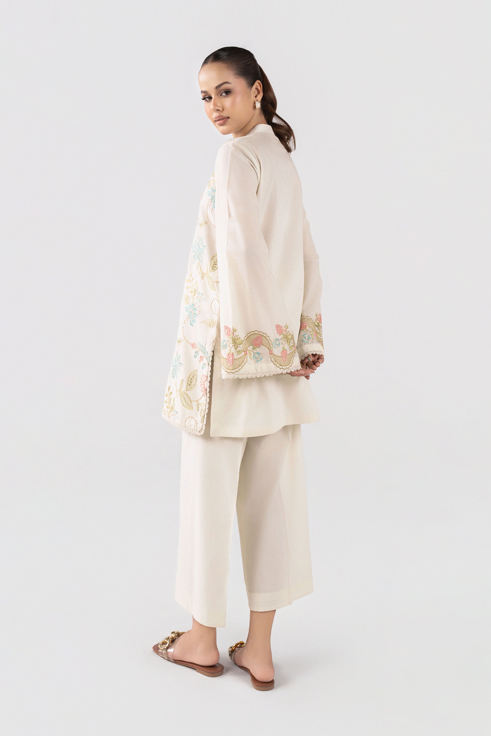 2 Pc Embroidered Lawn Suit