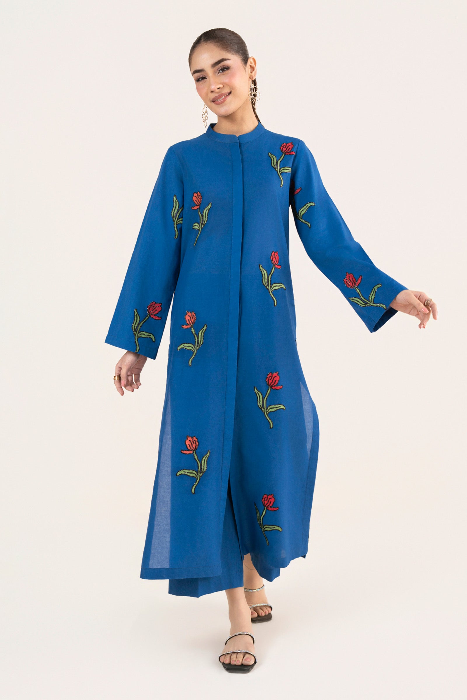 2 Pc Embroidered Lawn Suit