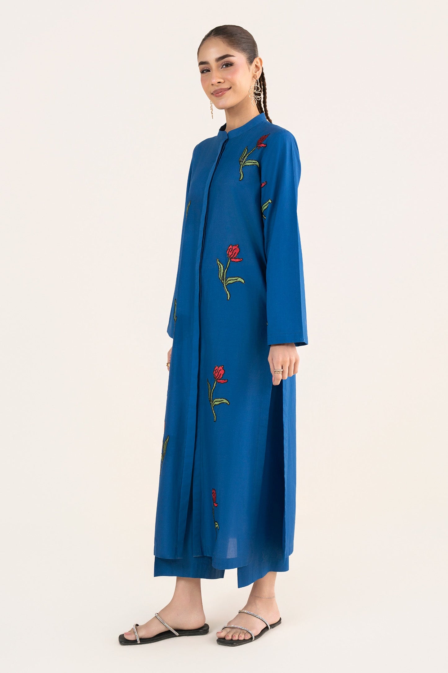 2 Pc Embroidered Lawn Suit