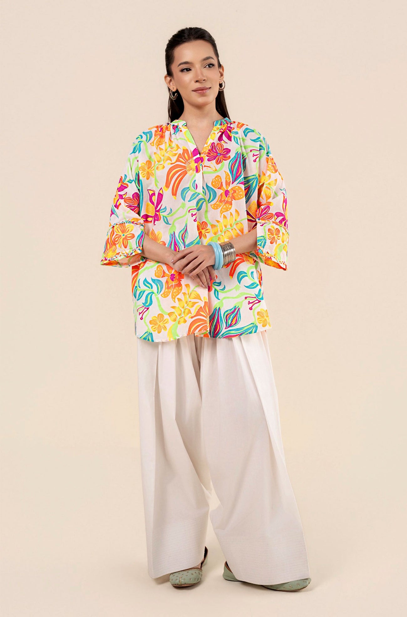 Printed Lawn Shirt