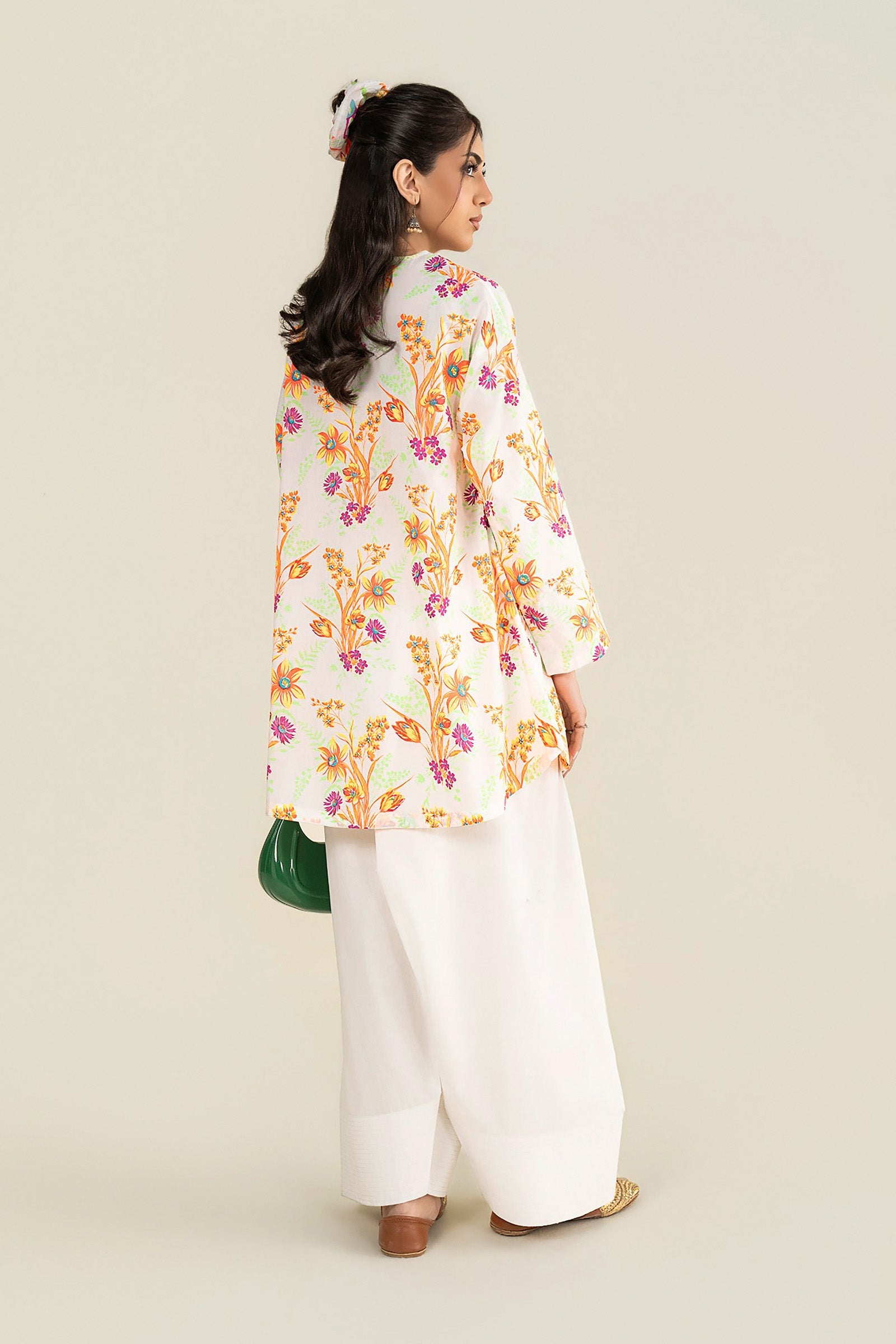 2 Pc Embroidered Lawn Suit