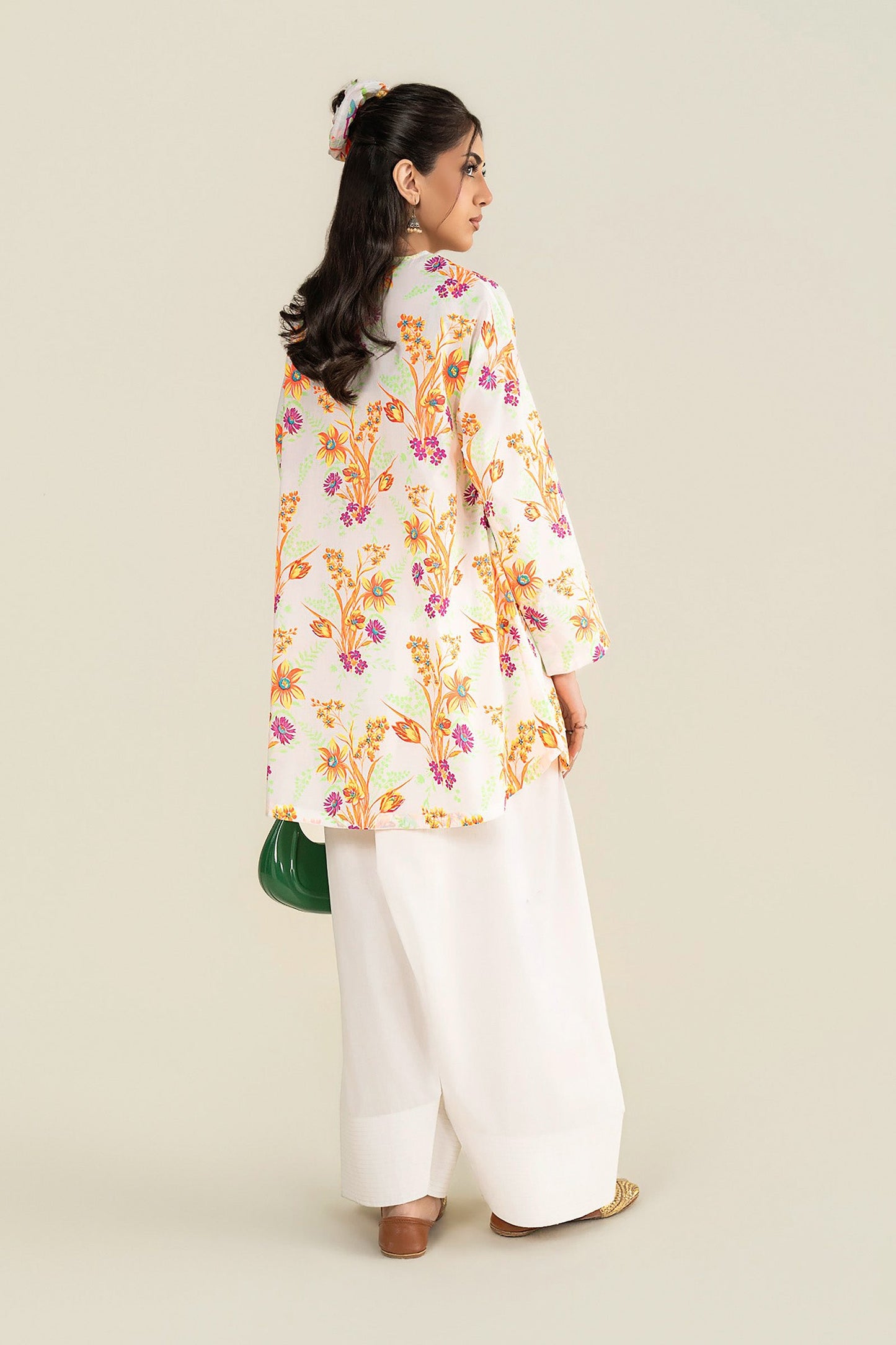 2 Pc Embroidered Lawn Suit