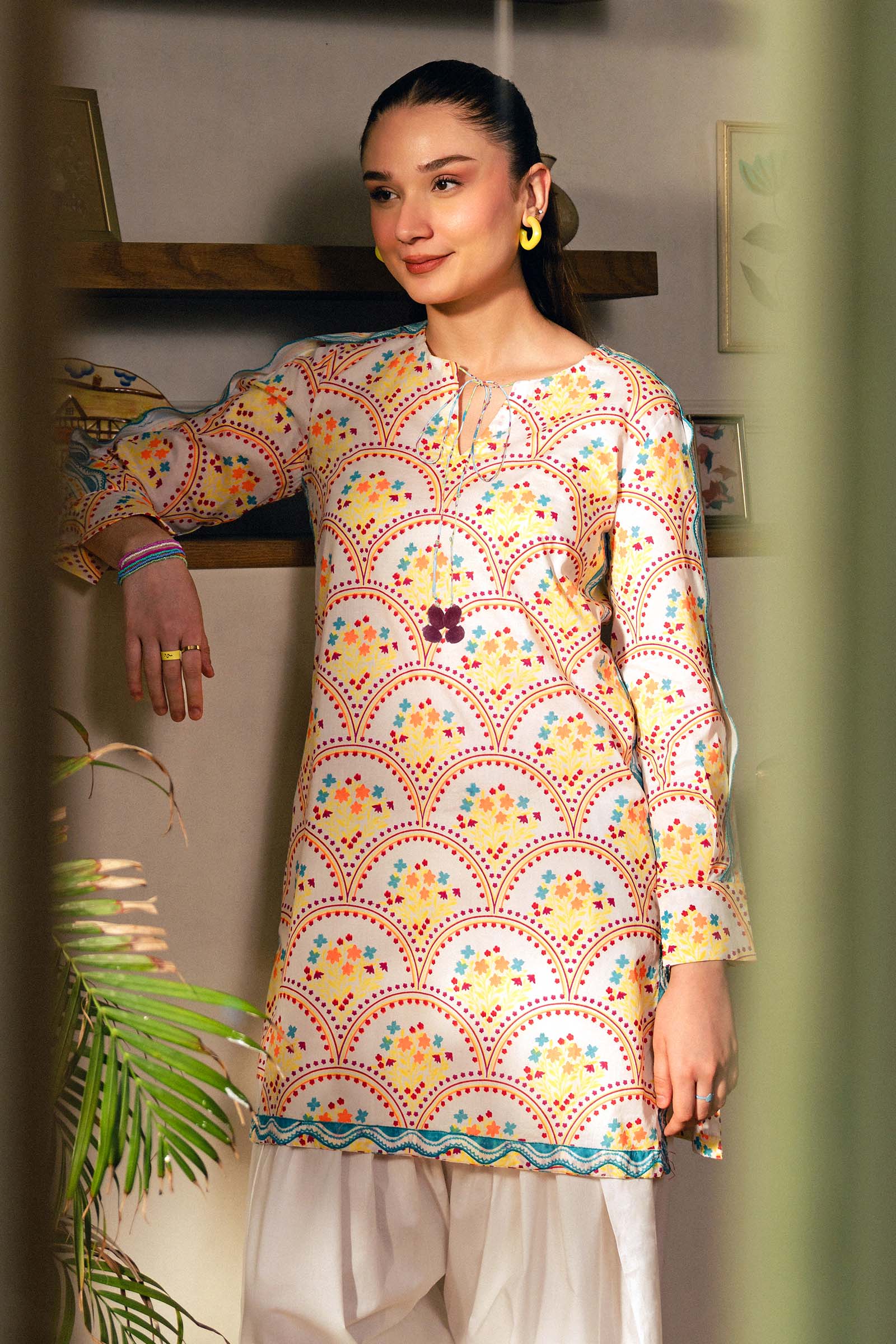 Embroidered Lawn Shirt