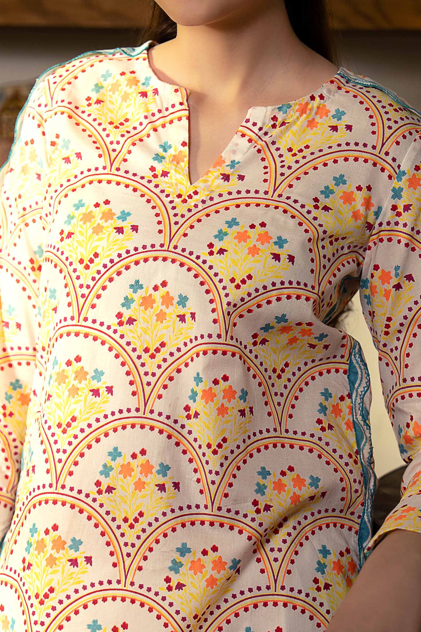 Embroidered Lawn Shirt