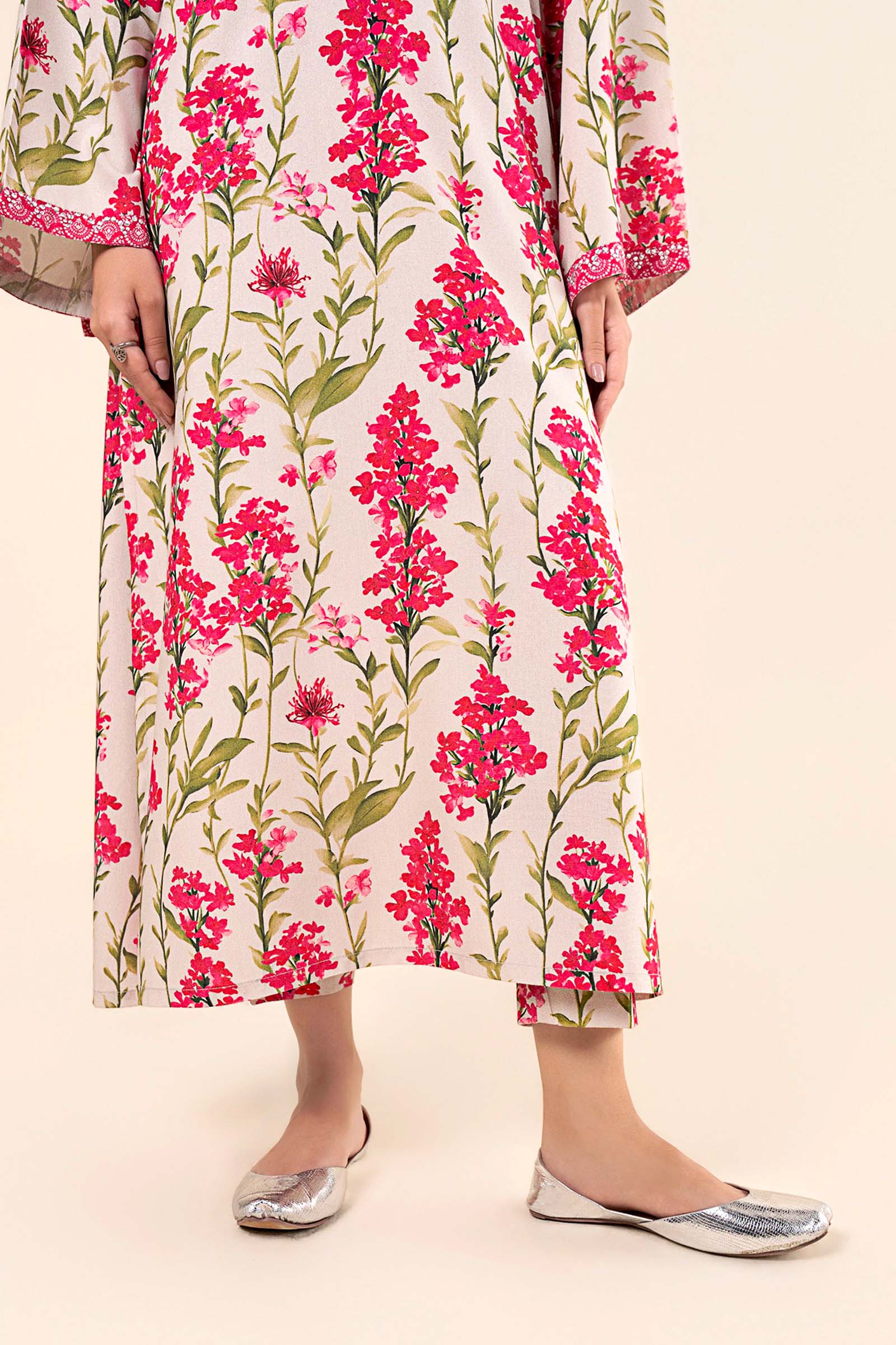 2 Pc Embroidered Karandi Suit