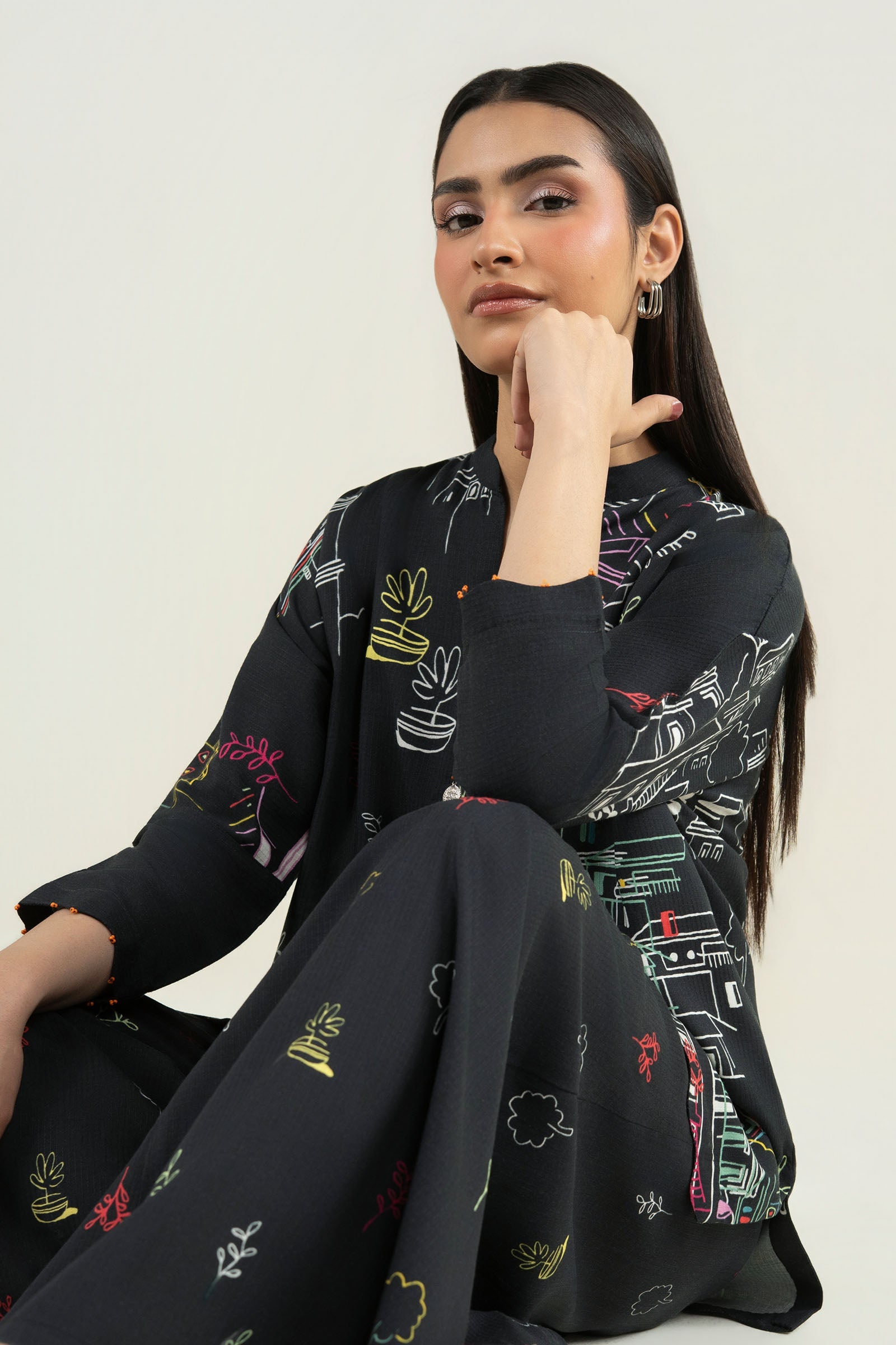 2 Pc Printed Ripstop Suit