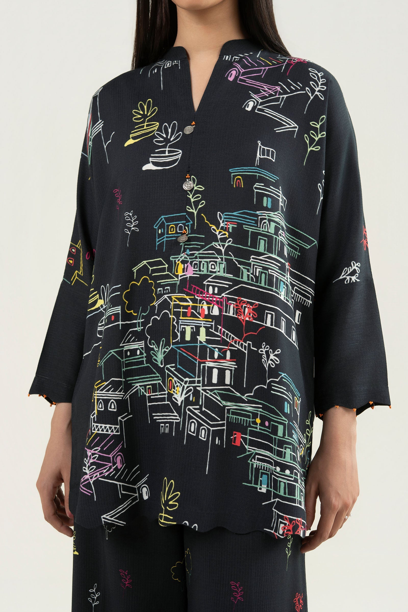 2 Pc Printed Ripstop Suit