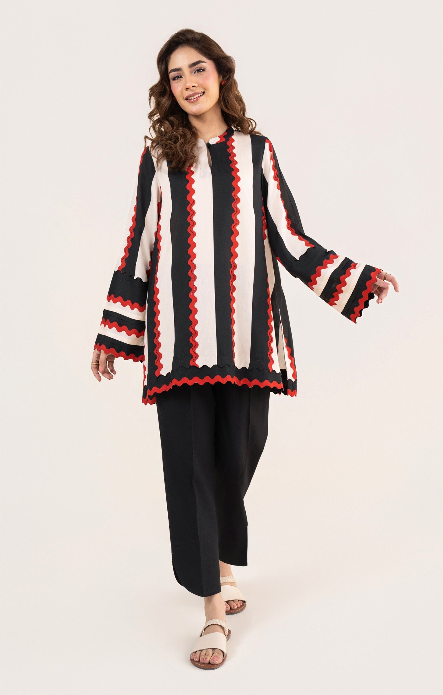 Embroidered Lawn Shirt