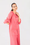 2 Pc Dyed Cotton Stripe Suit