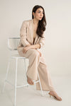 2 Pc Dyed Chambray Suit Set