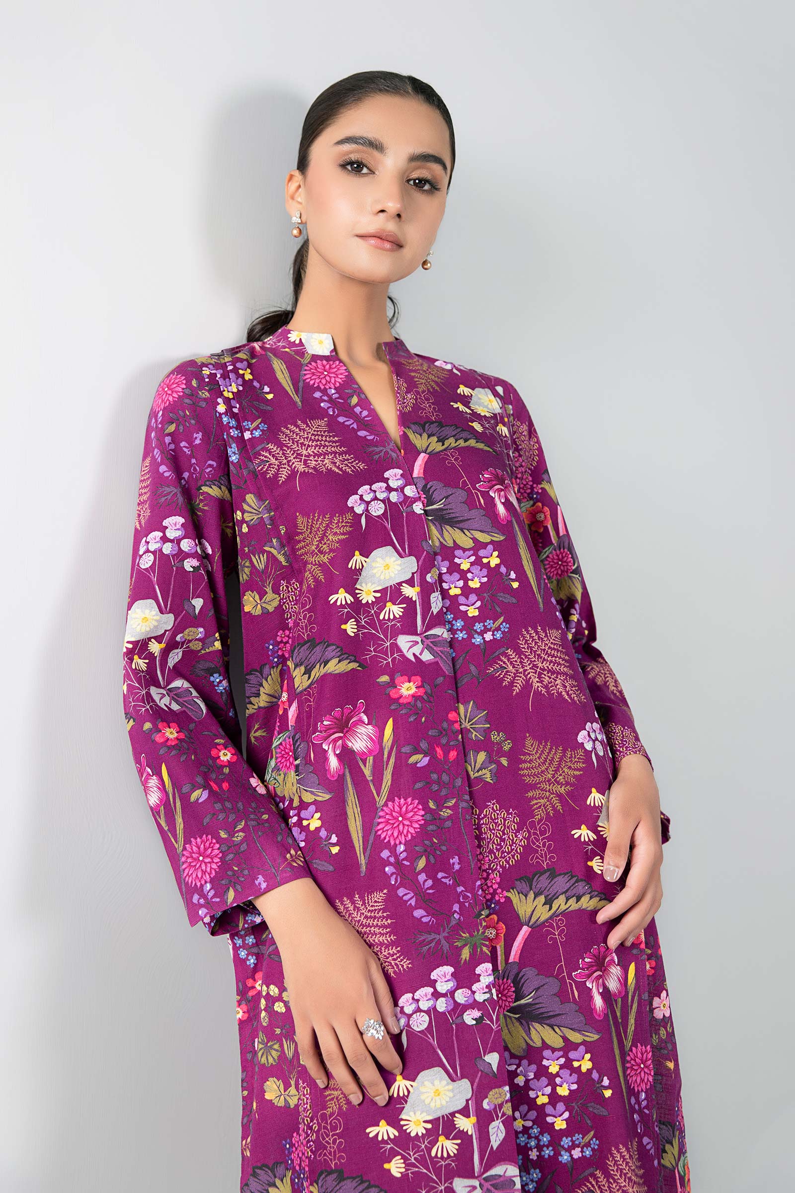 1 Piece - Khaddar Shirt | MB-US23-201-A