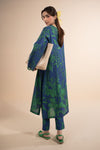 2 Pc Printed Slub Khaddar Suit