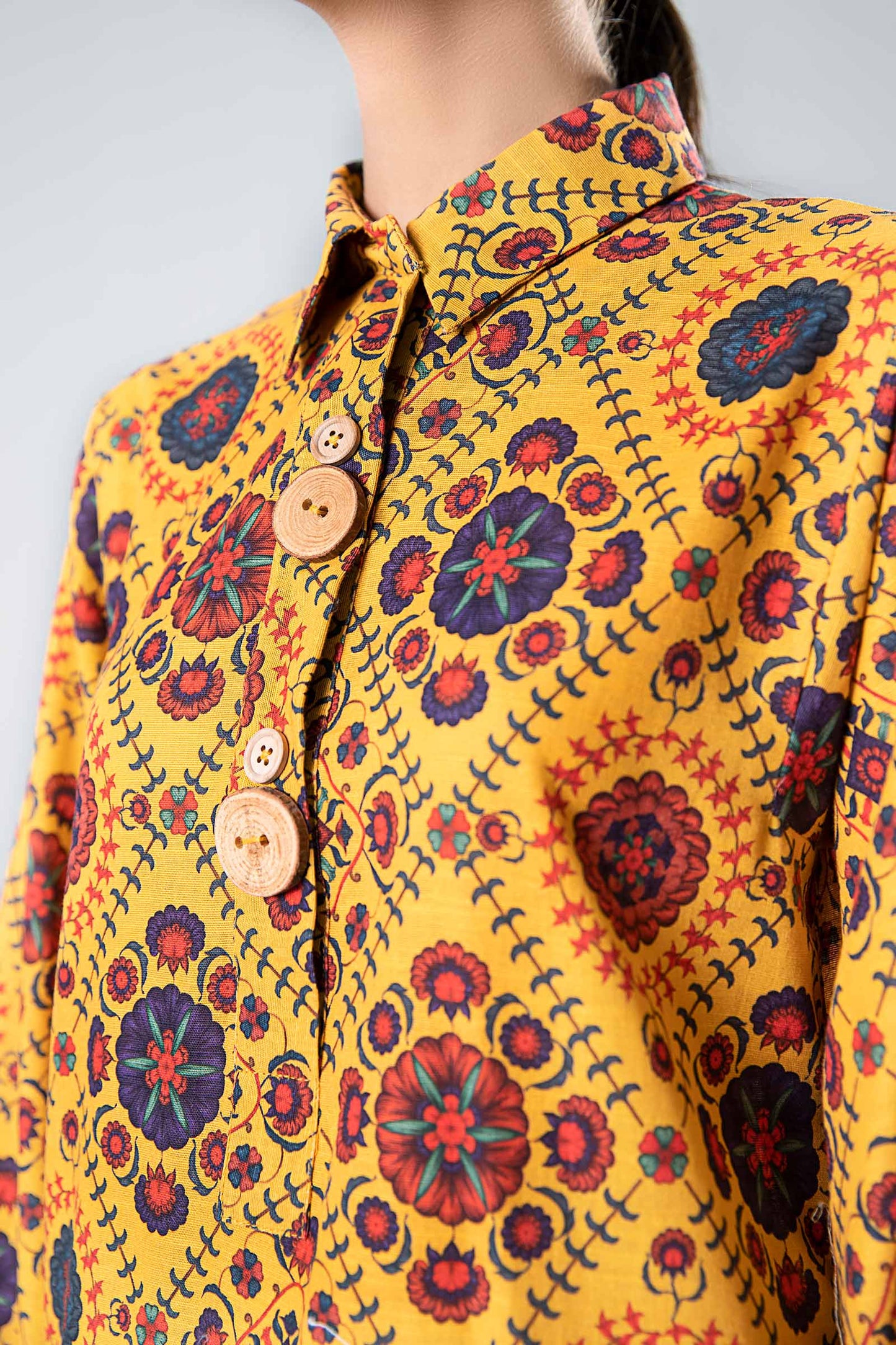 2 Pc Printed Khaddar Suit