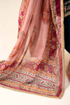 3 Pc Embroidered Velvet Suit