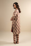 2 Pc Embroidered Linen Suit