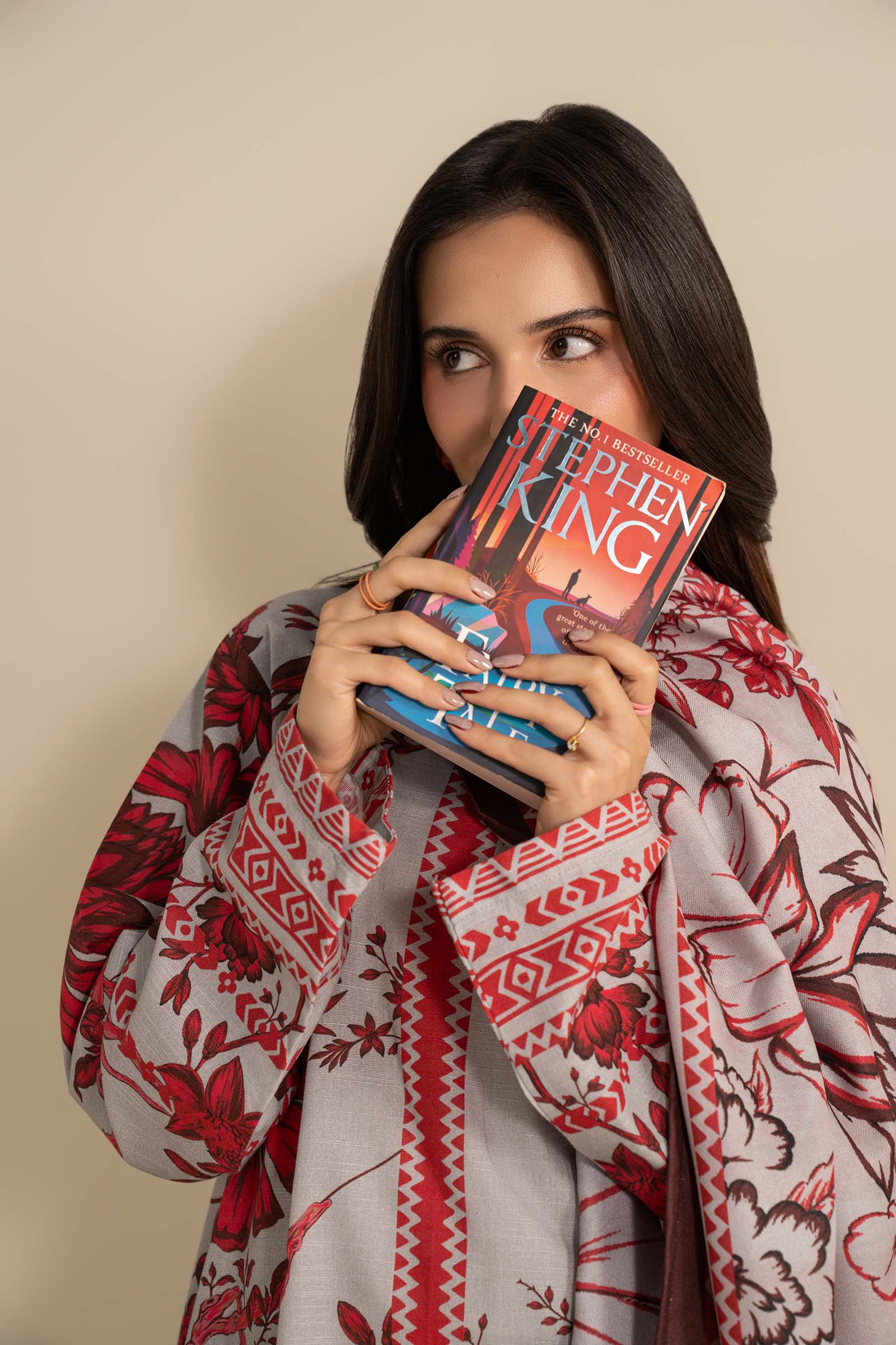 2 Pc Printed Khaddar Suit