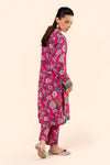 2 Pc Embroidered Slub Khaddar Suit