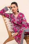 2 Pc Embroidered Slub Khaddar Suit
