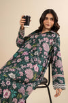 2 Pc Embroidered Slub Khaddar Suit