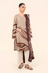 2 Pc Printed Slub Khaddar Suit