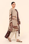 2 Pc Printed Slub Khaddar Suit
