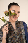 2 Pc Embroidered Marina Twill Suit