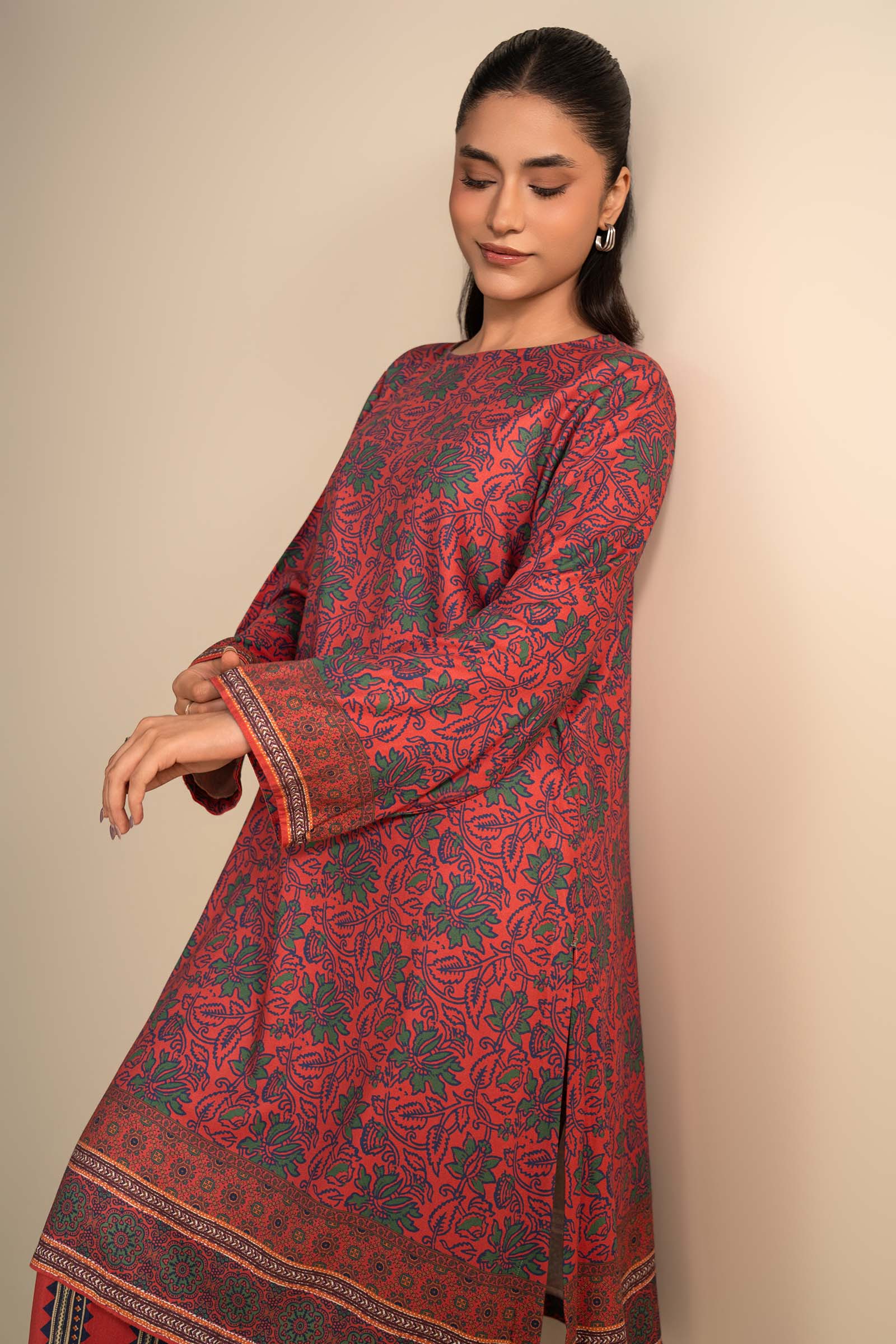 Embroidered Marina Twill Shirt