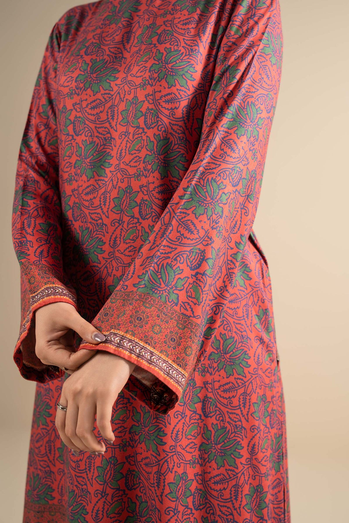 Embroidered Marina Twill Shirt