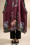 2 Pc Printed Linen Suit