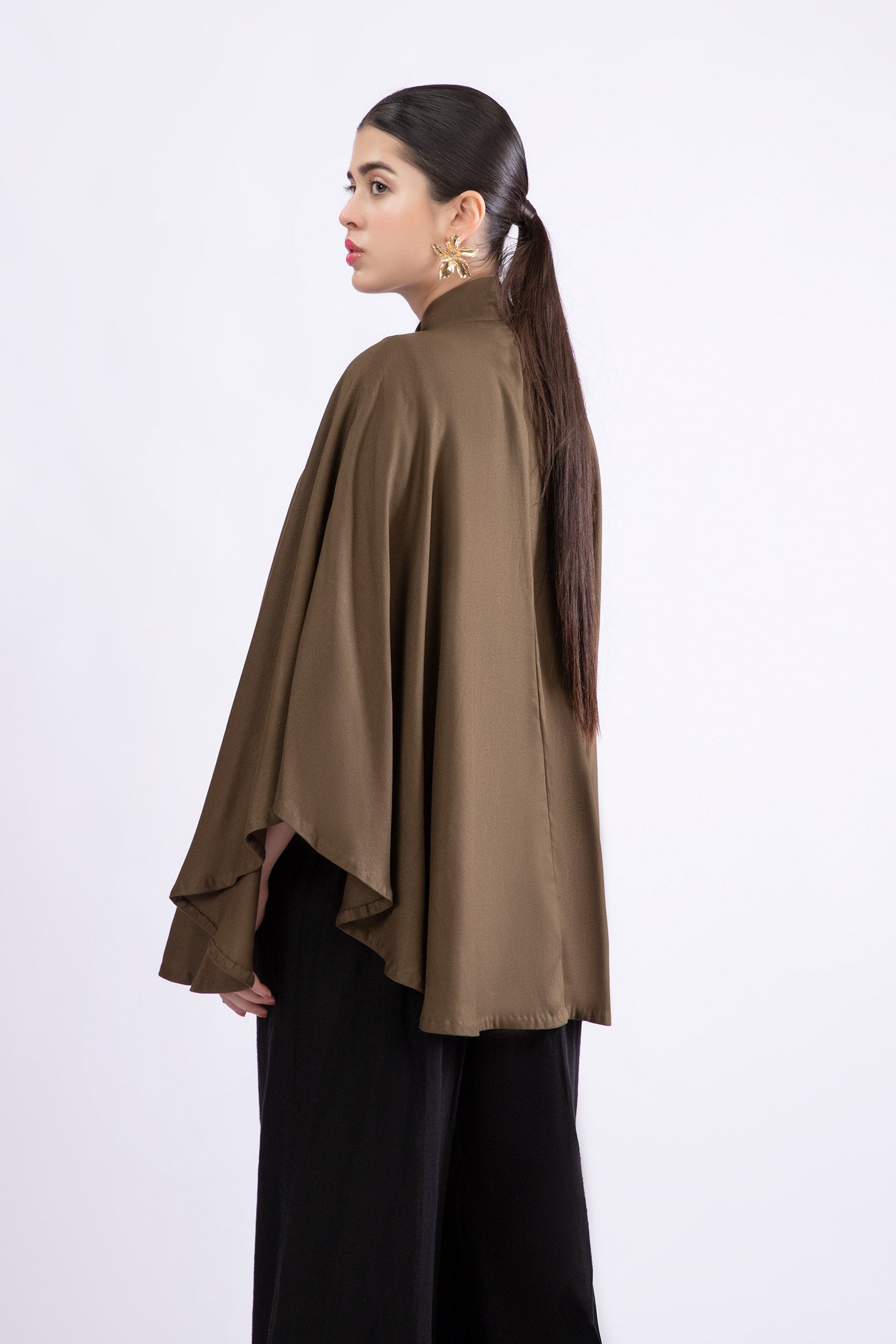 Cape shawl Green