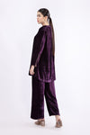 2 Pc Dyed Velvet Suit
