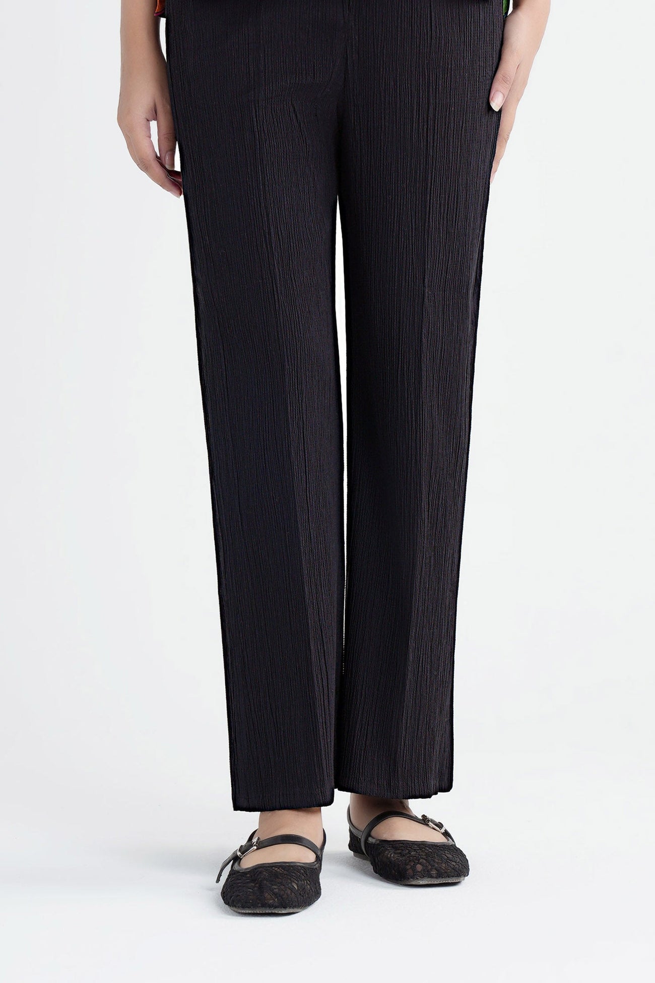 Dyed Seer Sucker Trouser