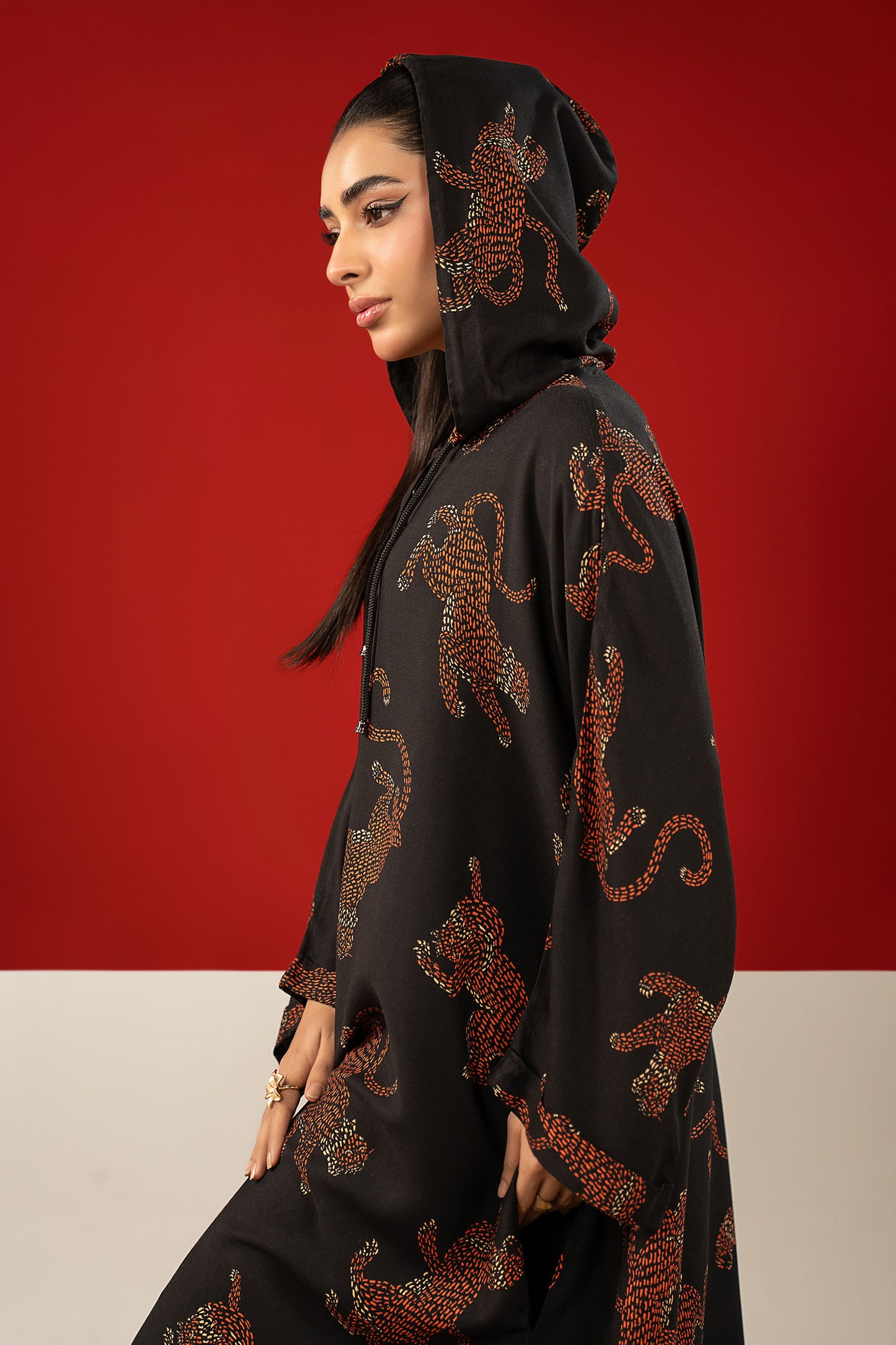 Printed Linen Tunic