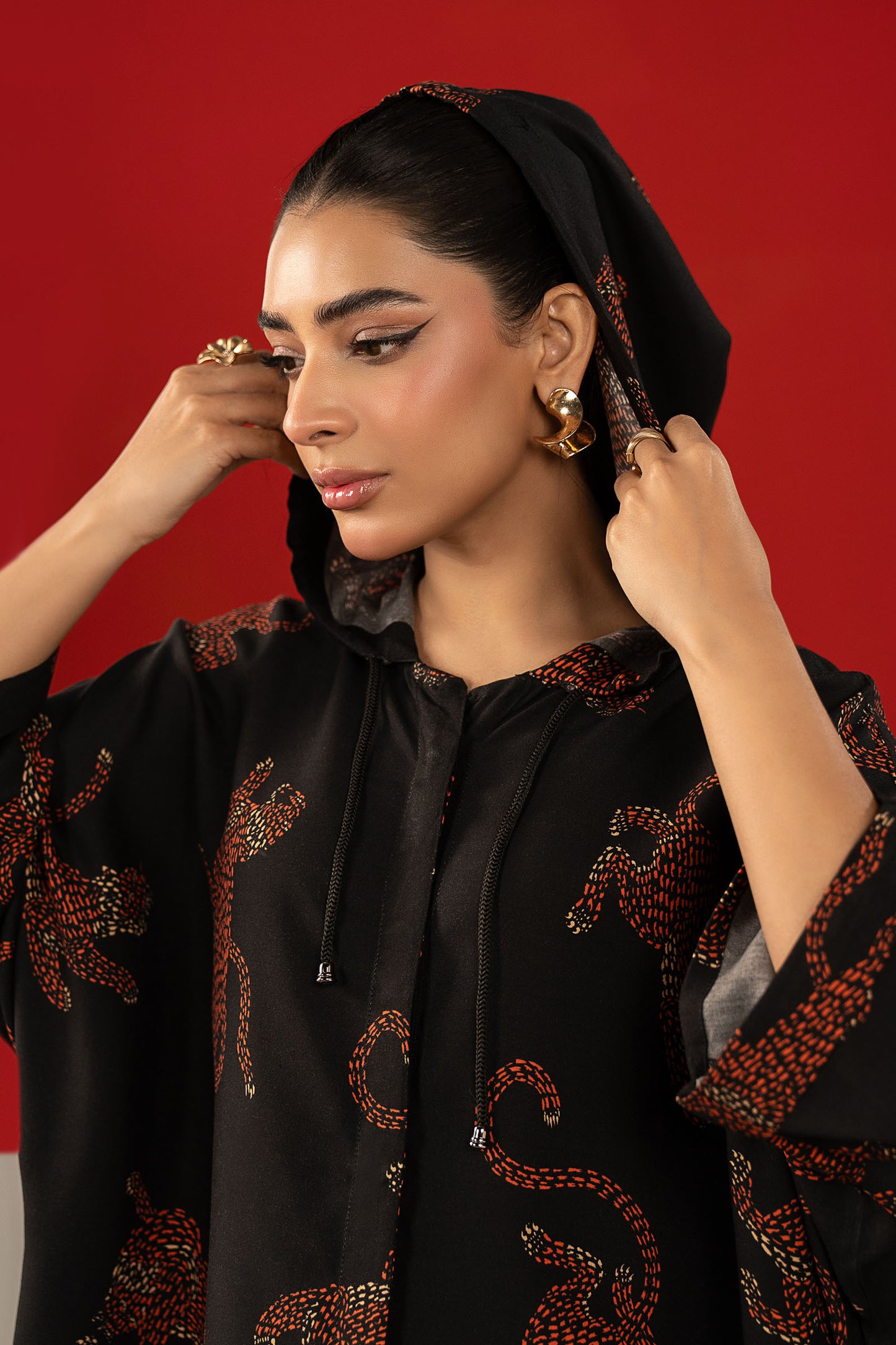 Printed Linen Tunic