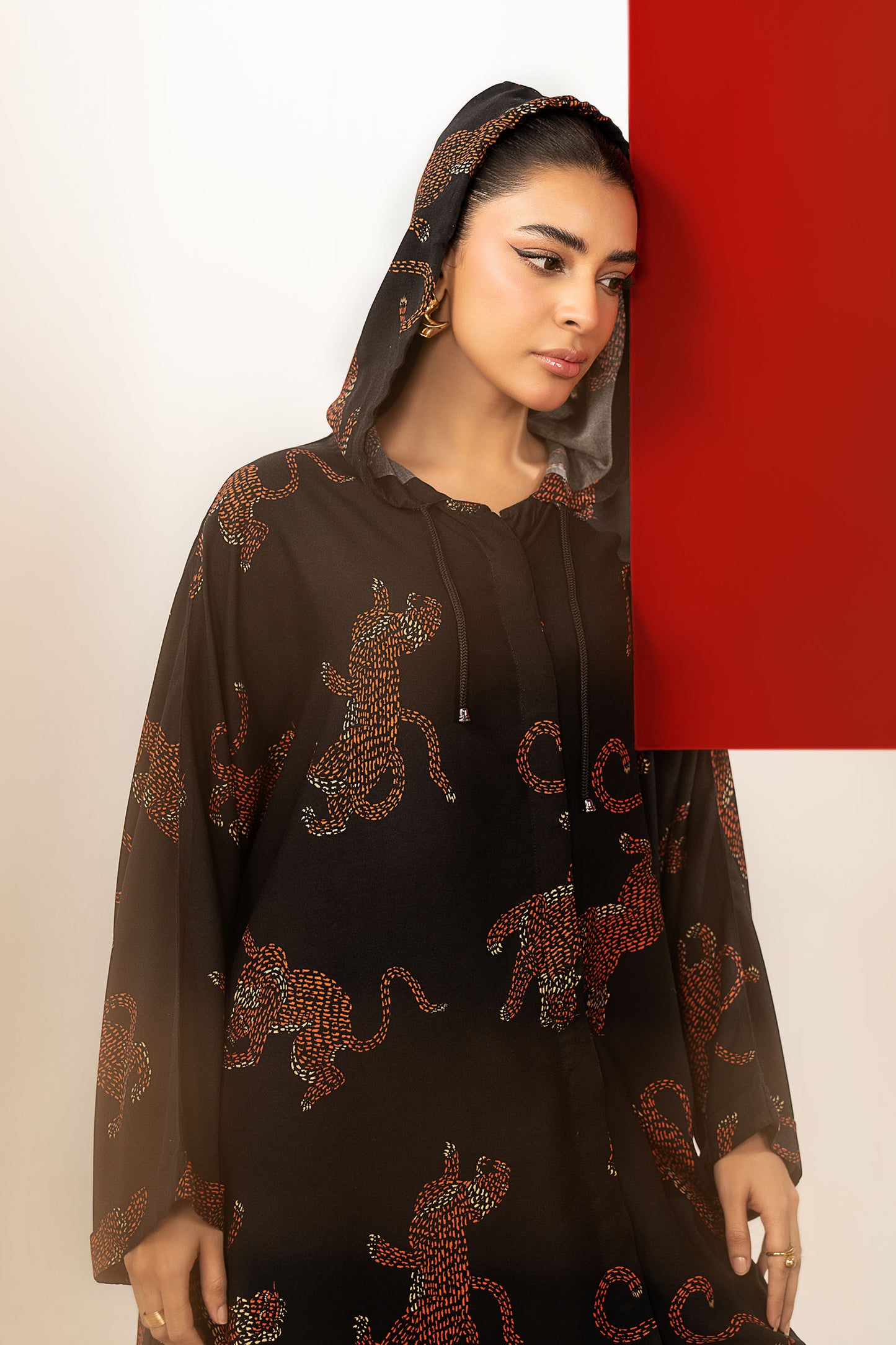 Printed Linen Tunic