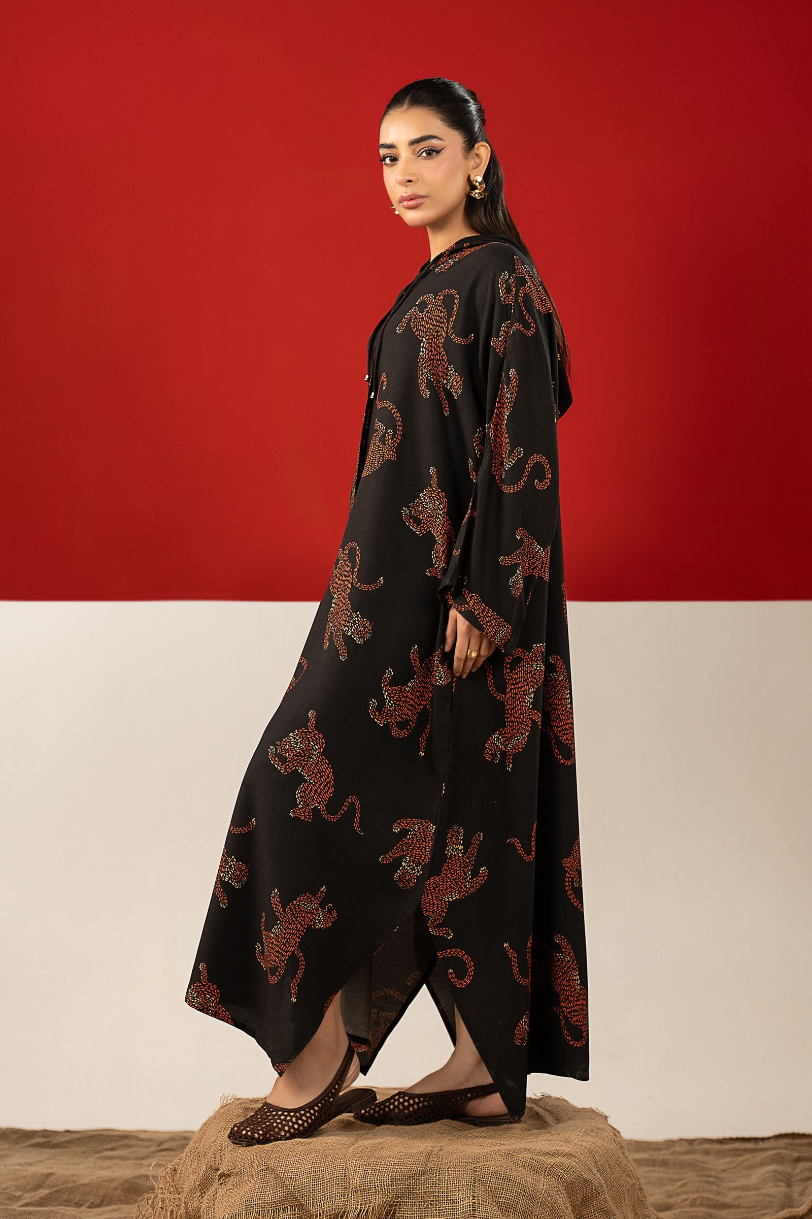 Printed Linen Tunic