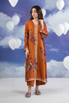 2 Pc Printed Slub Khaddar Suit