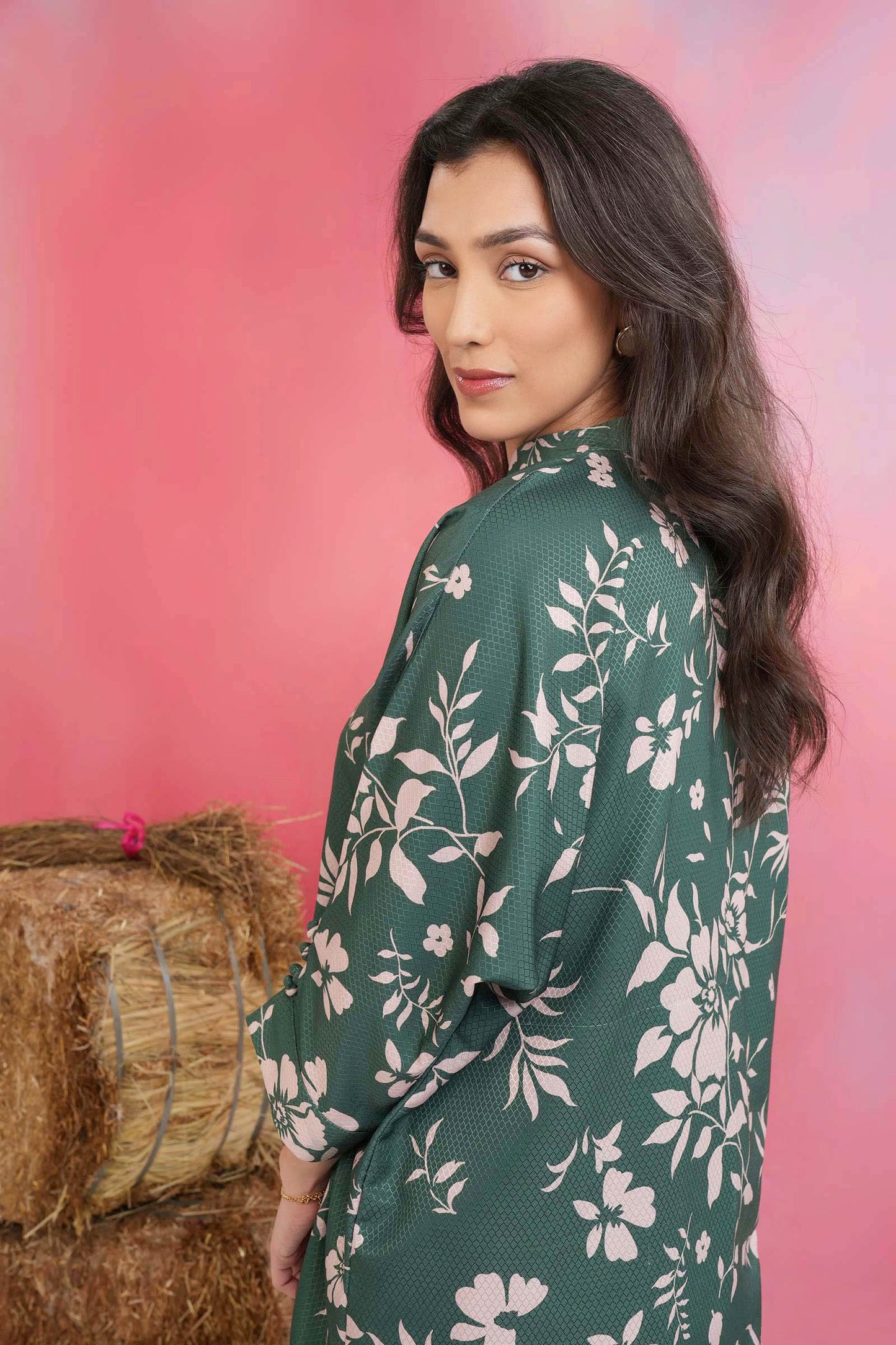 2 Pc Printed Dobby Viscose Suit