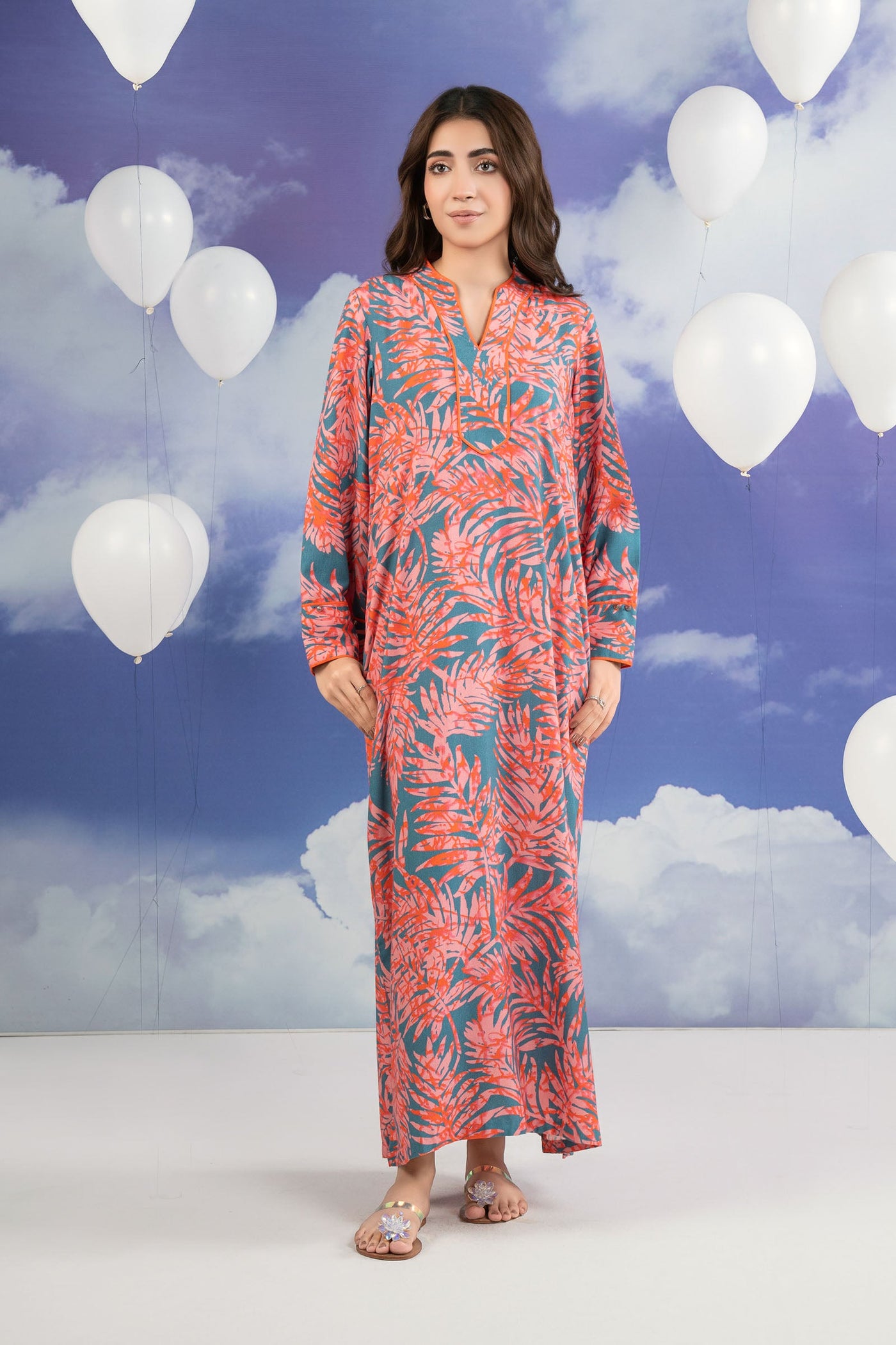 2 Pc Printed Karandi Suit