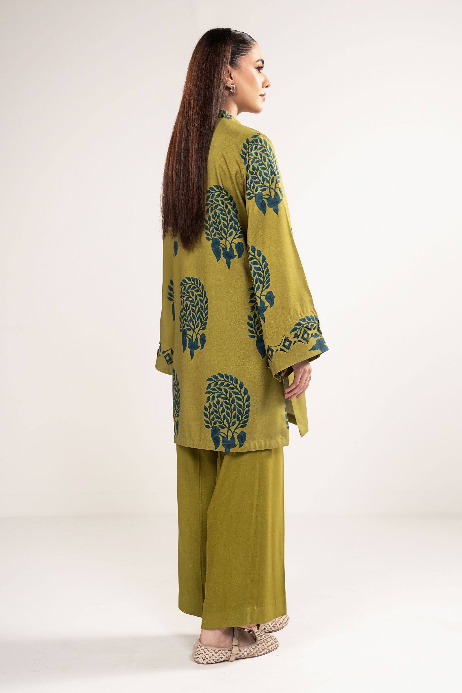 Printed A-Line Shirt